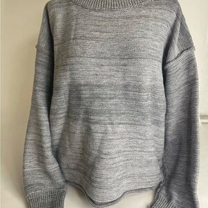 Women's Light Grey Pullover Sweater XLarge
